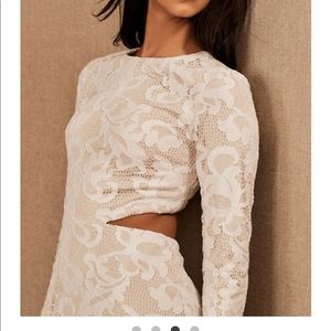 Hayley Paige X BHLDN Erykah Dress - Ivory, Size 4